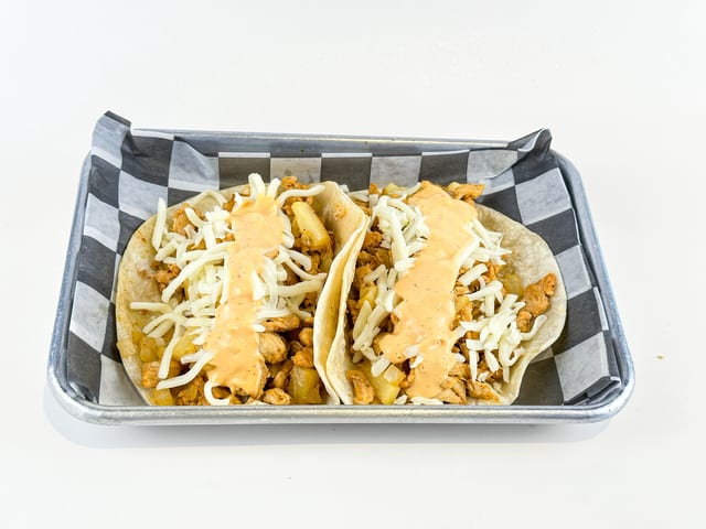 Tropical Chicken Taco.