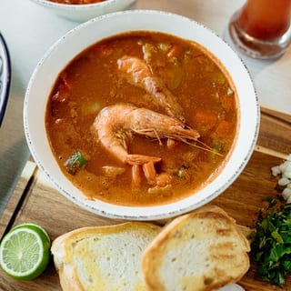 Caldo de Camaron (Shrimp Soup)