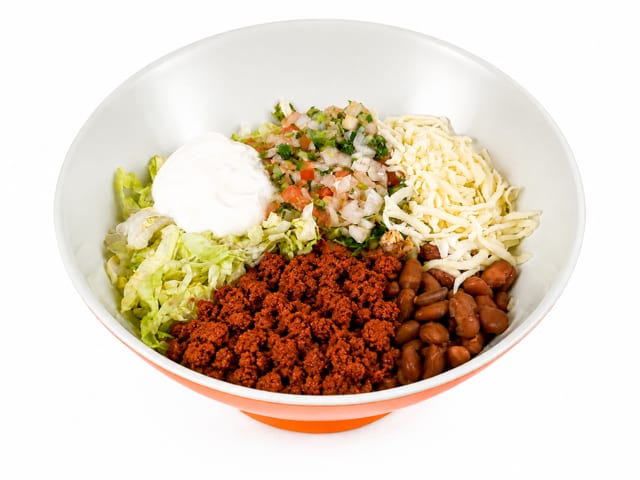 Chorizo Burrito Bowl.
