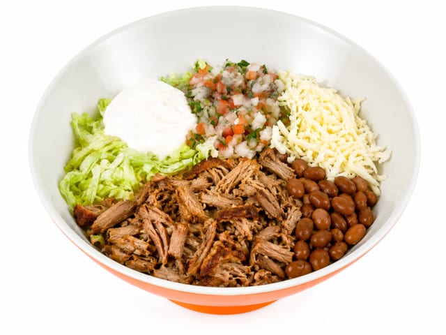 Carnitas Burrito Bowl.
