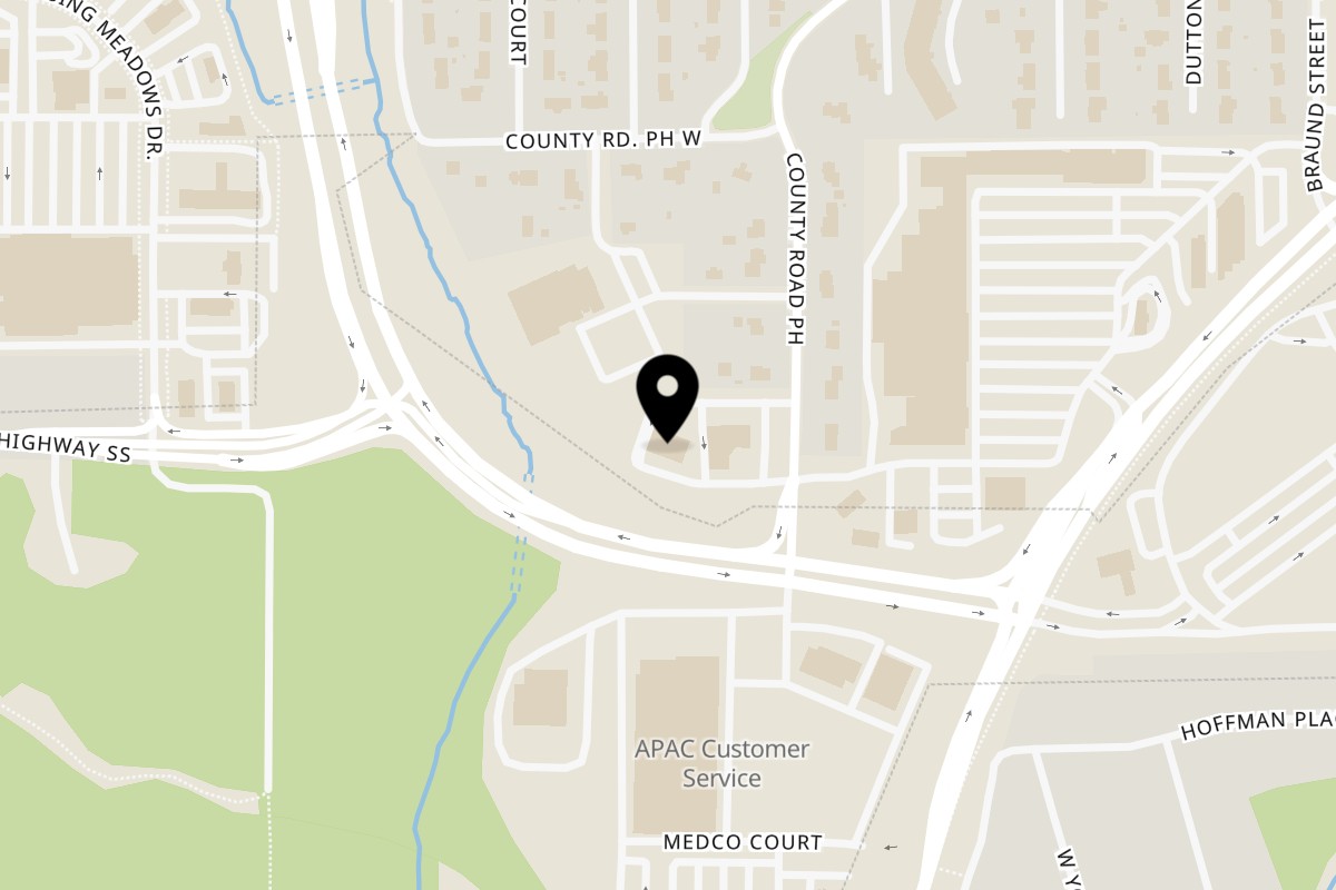 Map showing the location of Taqueria Monarca Onalaska on 1200 County Rd PH in Onalaska